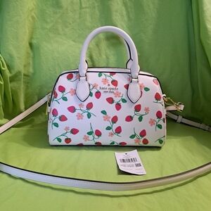Kate Spade Madison Strawberry Duffle Crossbody NWT